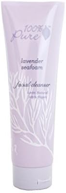 100% Pure S100% Pure Seafoam Facial Cleanser, Organic Lavender (3.4 oz) by Purity Cosmetics