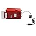 AGPtek® Red Plug & Play Mini USB PC Fridge Beverage Drink Cans Cooler (no batteries required)