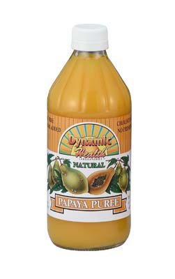 Papaya Puree, Organic, Dynamic Health, 16 oz by Dynamic Health