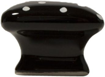 Nifty Nob 3000D-47 1.75-Inch Height by 1.75-Inch Width by 1-Inch Projection Domed Square Cabinet Knob, White Dots