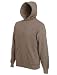 Fruit of the Loom pullover hooded sweatshirt Khaki Medium (38 - 40 inch chest)