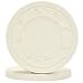 Set of 100 Textured Suited 8 gram Chip-White