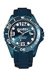 Haurex Italy Ink Silicone Blue Dial Unisex watch #1K374DB2