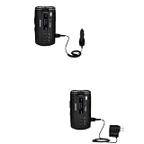 Essential Kit for the Samsung SGH-A930 - includes Car and Wall Charger with Rapid Charge Technology - Gomadic Brand w/ TipExchange Technology