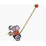 Melissa & Doug Clapping Elephant Push Toy