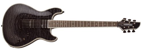 Fernandes Dragonfly Elite Electric Guitar - See Through Black