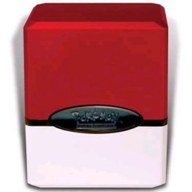 Childrens Toyshop  Toys : Pokemon Ultra Pro Satin Trading Cards Deck Box (Pokeball Style)