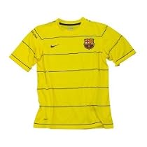 ナイキ バルセロナ S/S プレマッチトップ ゼスト&times;オブシディアン