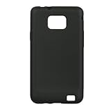 Samsung Galaxy 2 / i9100 Silicone Cover Gel Skin Case - Black