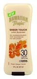 Hawaiian Tropic Sheer Touch SPF#30 Sunblock Lotion 8 oz.