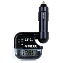 Vector VEC008 Digital LCD Voltmeter, 12 Volt