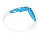 Iwoo Wireless Bluetooth OEM Universal Stereo Headset Headphone Neckband Earbud Blue