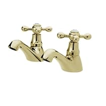 Viscount bath taps antique gold