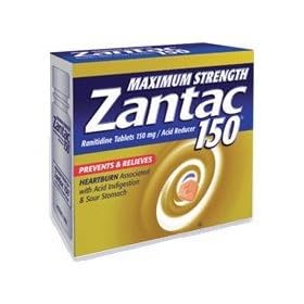 Maximum Strength Zantac 150-Prevent and Relieve Heartburn, 65 Tablets (2 Pack)