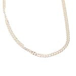 Sterling Silver Chain 05 Curb 1.2mm Necklace Spring Clasp Cord for Pendant