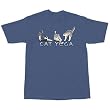 Three Cat Yoga Feline Positions Asanas T-Shirt