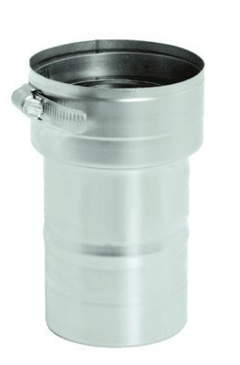 DuraVent FSASMM-10 Stainless Steel FasNSeal FasNSeal Flexible Vent Male Adapter for 10 Inch FasNSeal Vent Pipe From the FasNSeal Series
