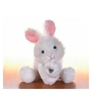 Lil’Kinz Mini Plush Stuffed Animal White Rabbit thumbnail