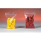 3 x 4 2 Mil Reclosable Poly Bags (PB3545) Category: Flat Poly Bags