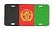 Afghanistan Afghani Flag Vanity Auto License Plate