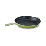 Le Creuset Enameled Cast-Iron 9-Inch Skillet with Iron Handle, Kiwi