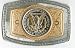 U.S. Morgan Silver Dollar Reverse Two Tone Coin Belt Buckle (Minted 1878 - 1921)