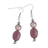 Search : Southwest Illusions Pink Hues Oval Drop Earrings