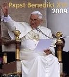 Papst Benedikt XVI. 2009: Wandplaner