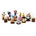 Mario 13 Peice Cake Topper Set, Wii, Nintendo, DS