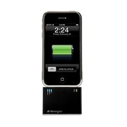 Kensington Mini Battery Extender and Charger for iPod; iPhone 1G, 3G (Black)