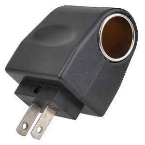 AC to DC Travel Power Adapter - Use Your Mobile Car Adapter in a Standard Wall Socket