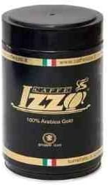 Caffe Izzo Gold 100% Arabica Ground Espresso 250gr (8.8oz Tin)