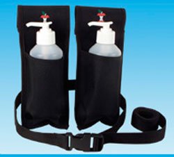 Double Oil and Lotion Holster With no Bottles