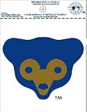 Chicago Cubs 1969 Static Cling Window Decal Sticker by Rico Tag (Set of 2)