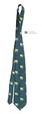 English Bulldog Tie (Men's Dog Breed Neck Tie)