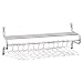 Safco 48-InchW Shelf Rack with Hangers Black