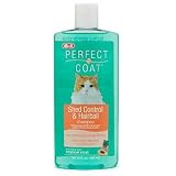 8 in 1 Perfect Coat Shed Control and Hairball Shampoo for Cats by 8 in 1