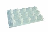 Produkt-Bild: Birkmann 251502 Cristal Eiskristallformen (klein), 15-fach, &oslash; 4 cm, mini, Silikon