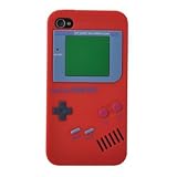 【メール便】iphone4/4s「ゲームボーイ」（GAMEBOY）になり、ご注目ポイント満点！5色入り　デコケース iPhone4 ケース、iphone4s ケース　レッド DREAM BOY