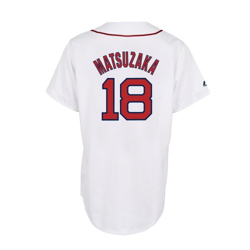 Daisuke Matsuzaka Boston Red Sox Youth Replica Home Jersey (Large)