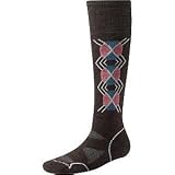 Smartwool Women's PhD Snowboard Medium Socks (Chestnut/ Grey) - L