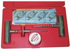 Truck Tire Repair Kit, with 30 8" Inserts, Insertion Tool, Spiral Probe, Lube, Extra Needle, in Case