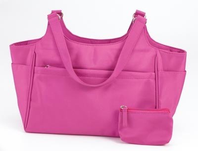 Embassy Microfiber Purse with Coin Purse (pink)