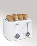 Hamilton Beach #24203 4 Slice White Toaster
