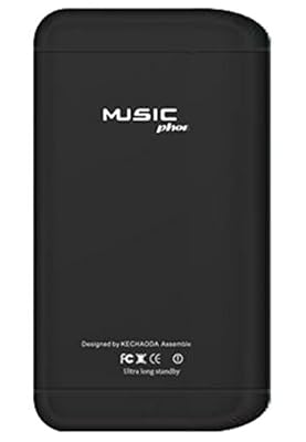 Kechaoda K55 1.44 inch QQVGA Display Slim Card Size GSM Single SIM Keypad Mobile No Charger Or Earphone in Box (Black)