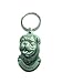 Pewter Bulldog Key Chain Ring Made in the USA