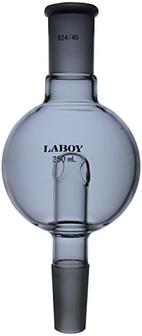 Laboy Glass Anti-splash adapter 250ml with 24/40 top joint and 14/20 bottom joint
