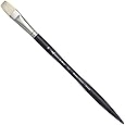 Winsor & Newton Artists' Oil Brush - Flat (Long Handle) - Size #10