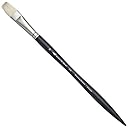 Winsor &amp; Newton Artists' Oil Brush - Flat (Long Handle) - Size #10
