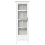 Delaney Linen Cabinet in White